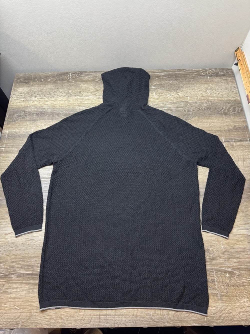 Patagonia Capilene Air Hoody Hoodie Base Layer Merino Wool Men’s Size 2XL Black - Picture 10 of 11